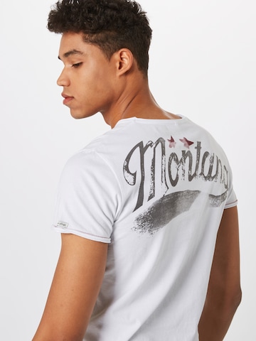 Key Largo T-shirt 'MONTANA' i vit