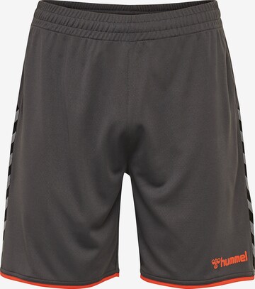 Hummel Sportshorts in Grau: predná strana