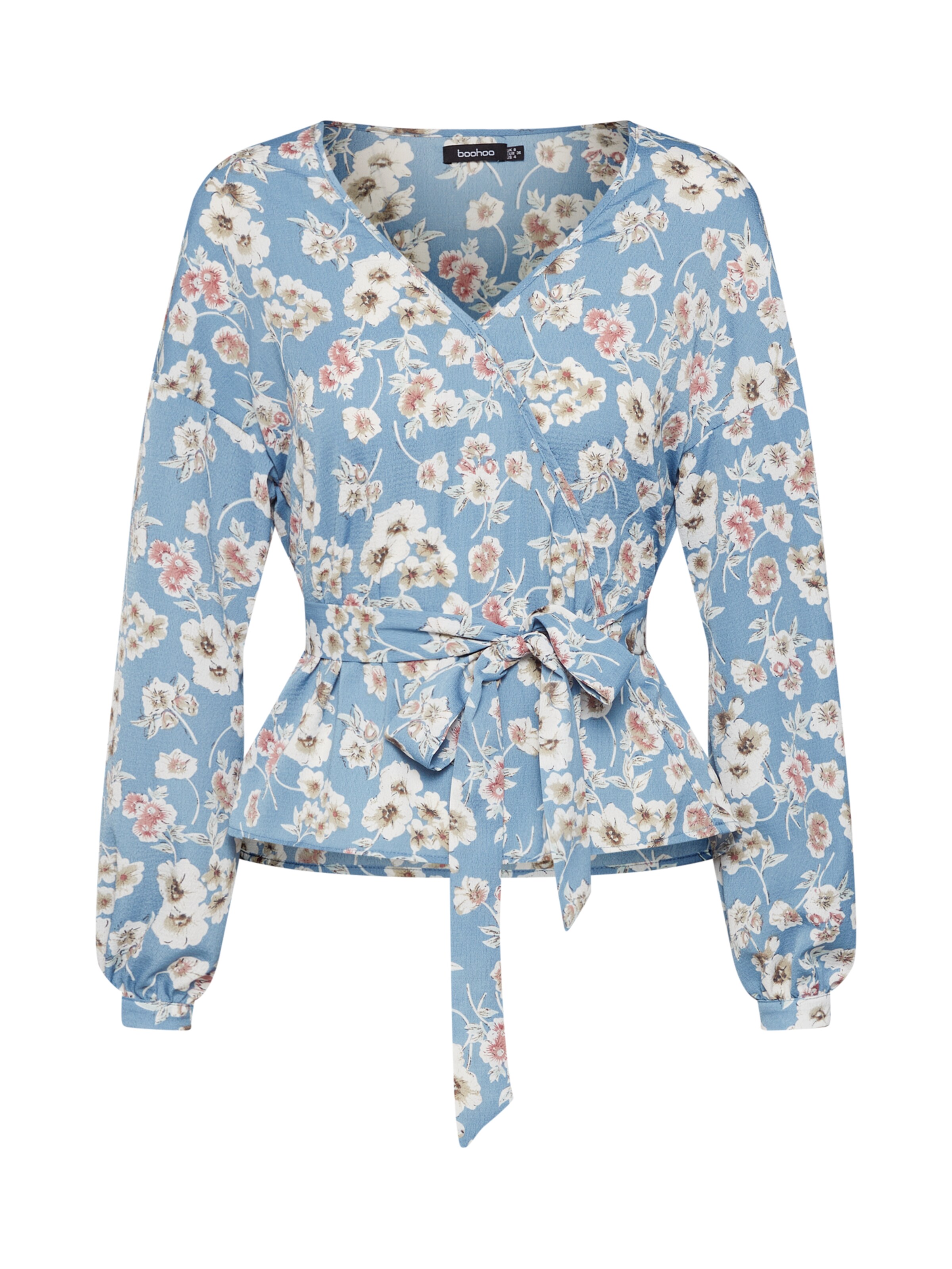 Boohoo - Blouse in de kleur Lichtblauw