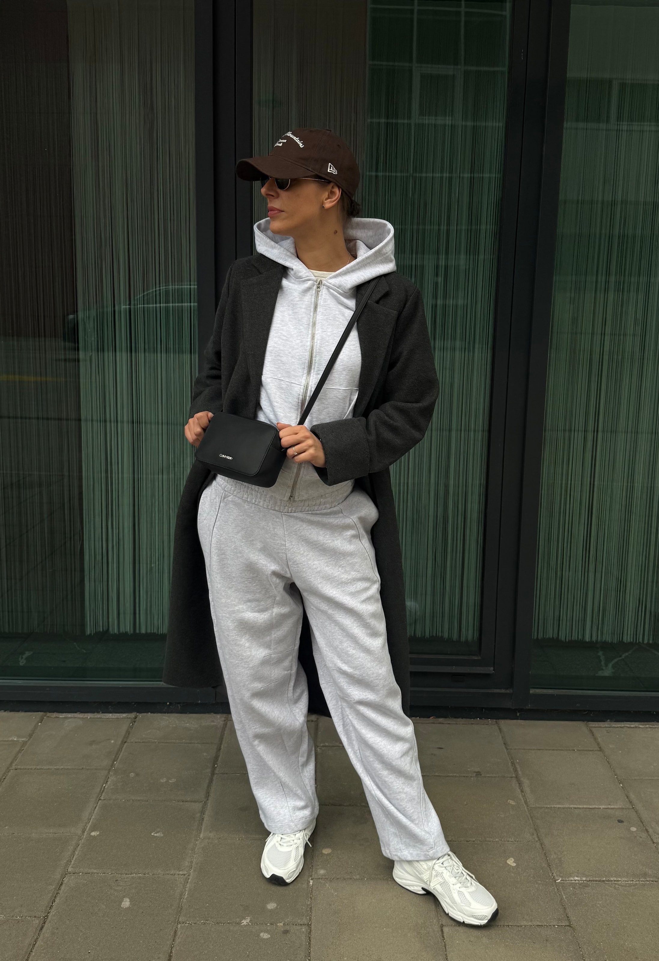 Lucia P. - Gray Sweatsuit Look