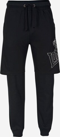 LONSDALE Tapered Pants in Black