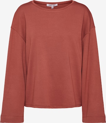 ABOUT YOU Sweatshirt 'Genia' in Braun: predná strana