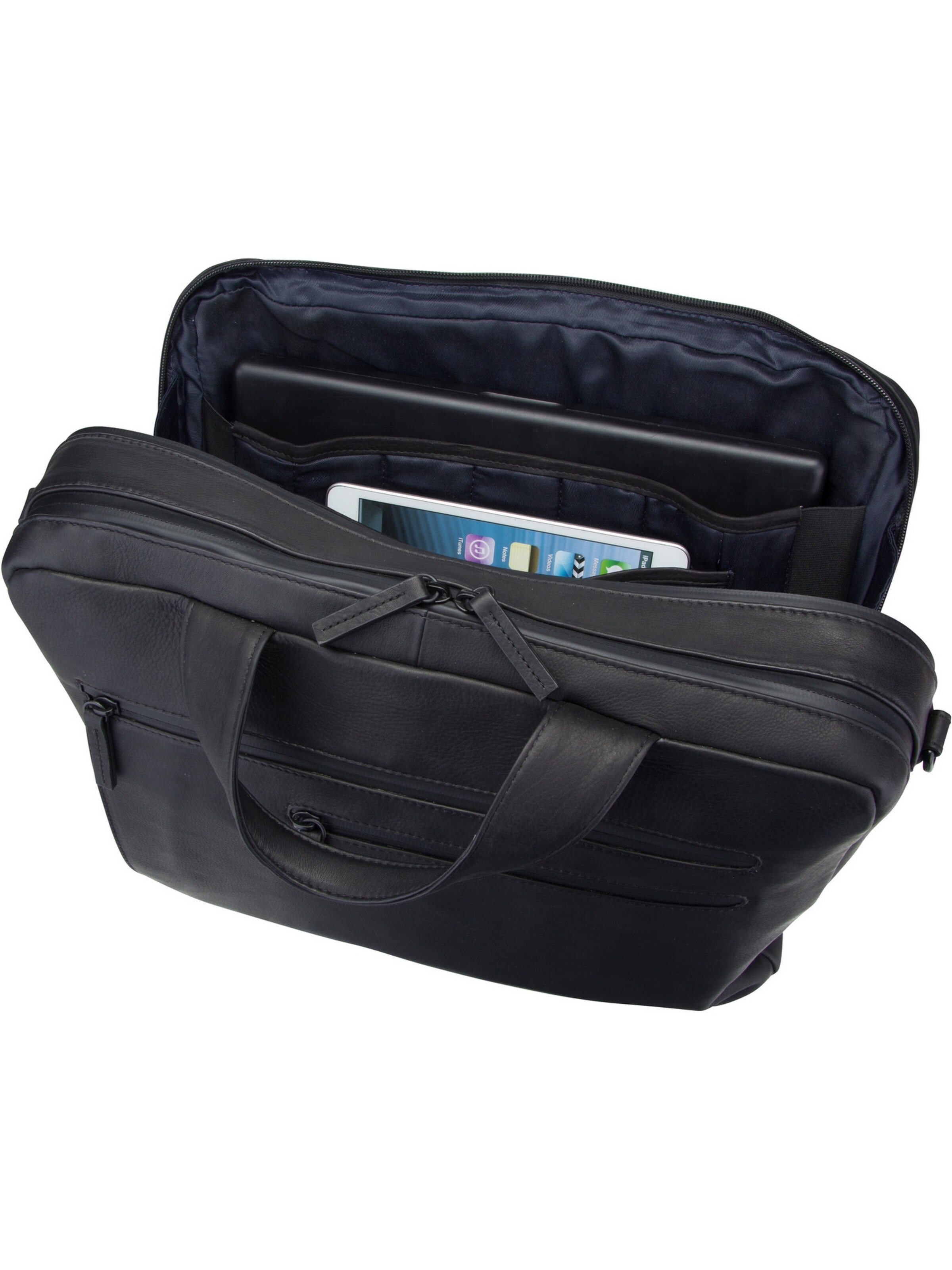 Borsa portadocumenti 'Den Haag' di LEONHARD HEYDEN in nero