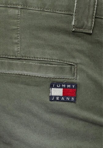 Tommy Jeans Slimfit Chinohose in Grün