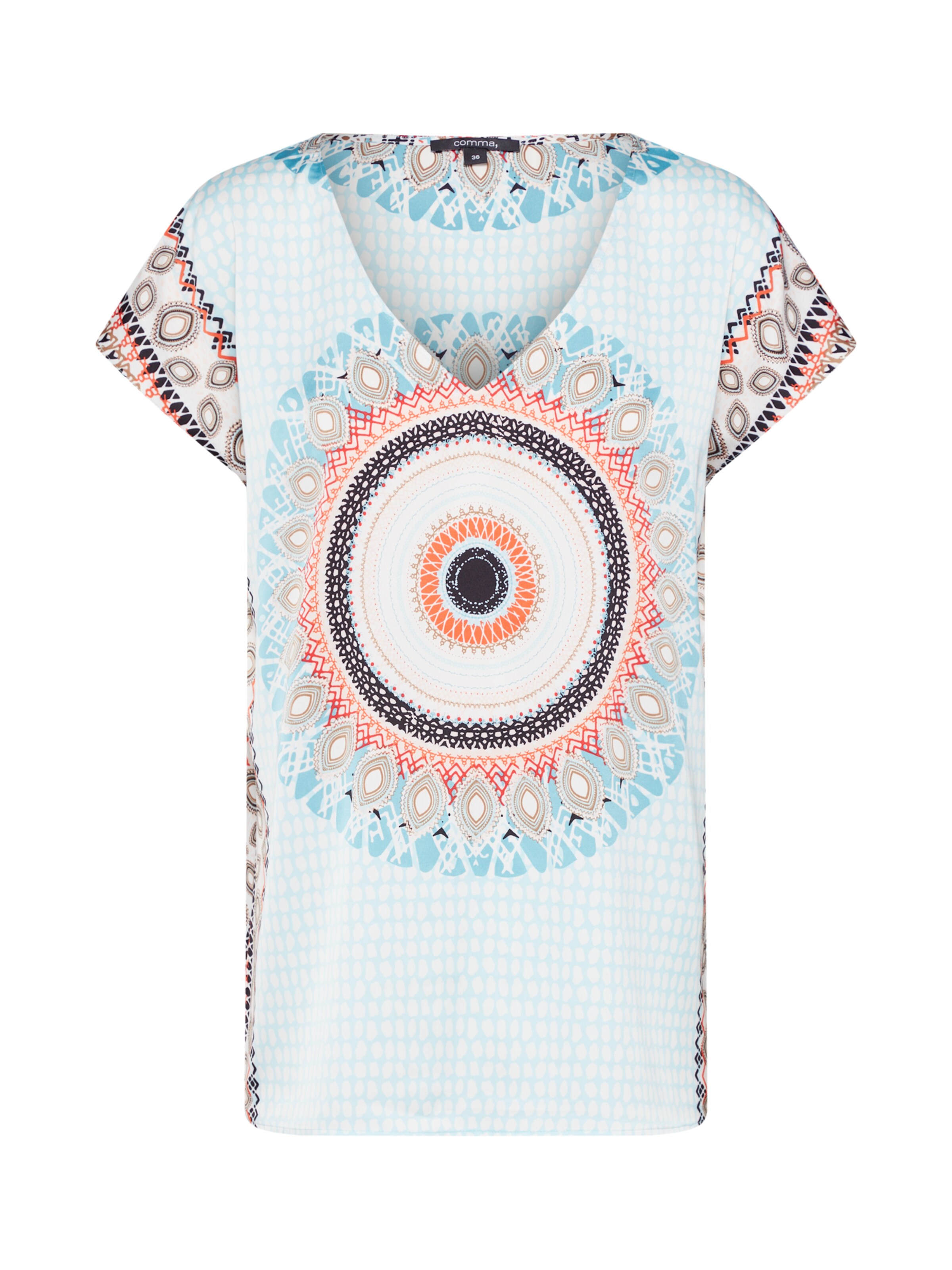 COMMA - Blouse in de kleur Gemengde kleuren