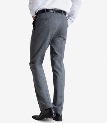 Meyer Hosen Regular Pleated Pants 'Bonn' in Grey