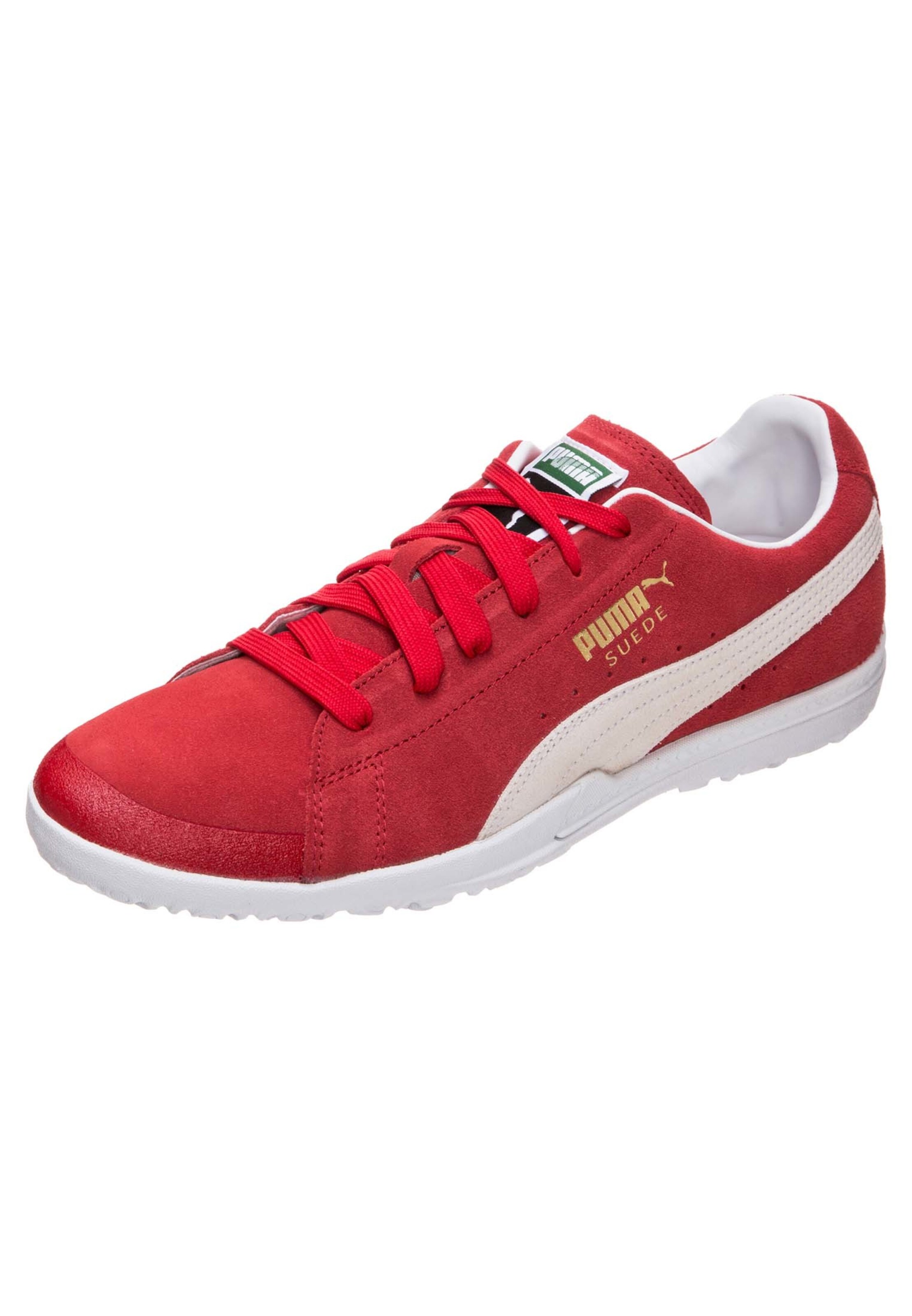 PUMA - Voetbalschoen 'Future Suede 50 TT' in de kleur Rood