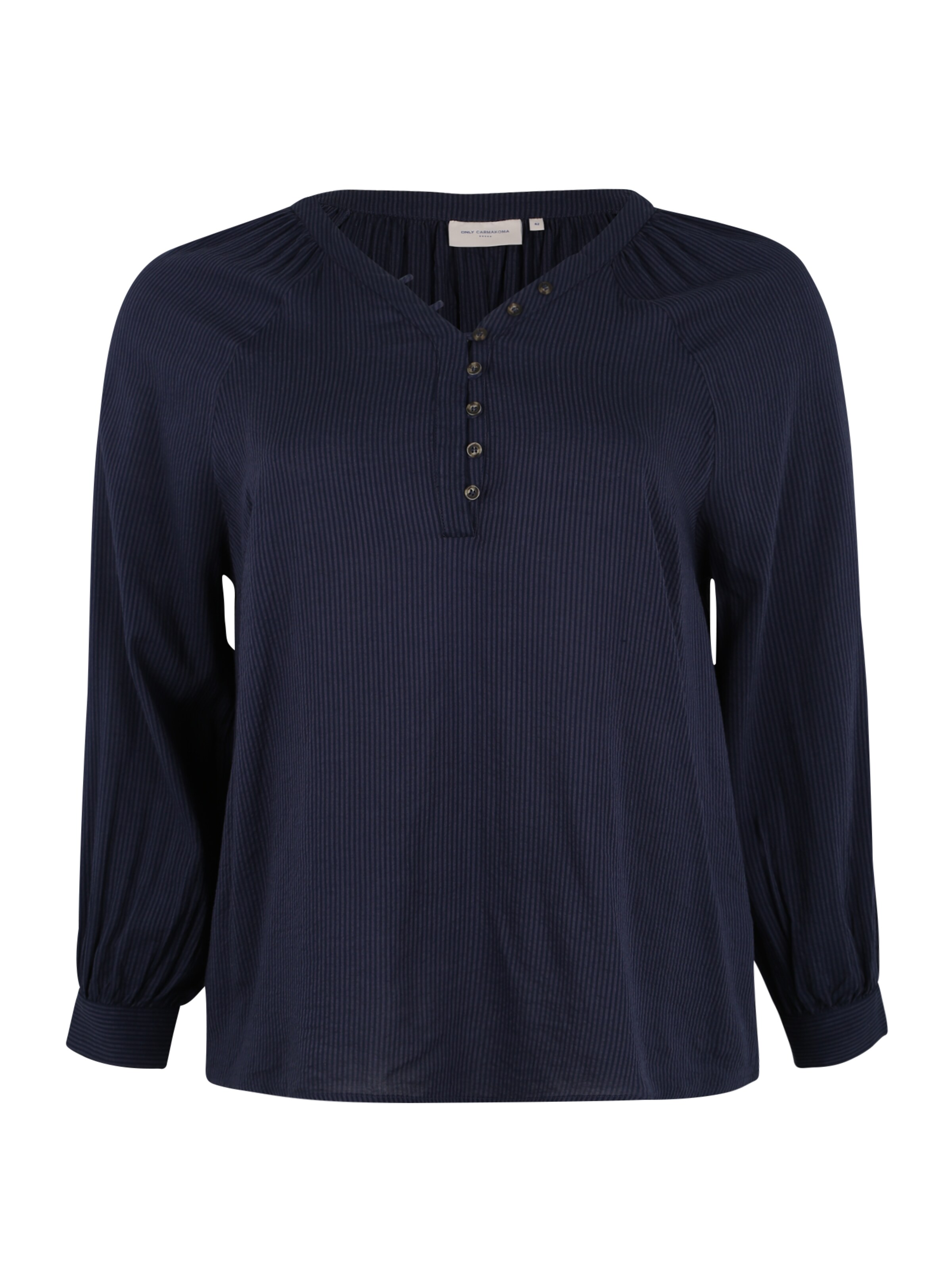 ONLY Carmakoma - Blouse in de kleur Donkerblauw