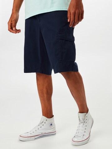 BRAX Regular Cargo Pants 'Brazil' in Blue: front