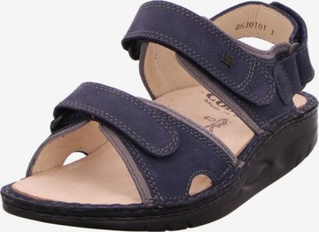 Finn Comfort Sandalen in Blauw: voorkant