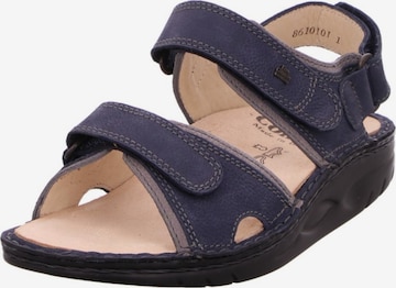 Finn Comfort Sandals in Blue: front