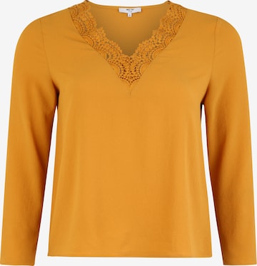 ABOUT YOU Curvy Shirt 'Inken' in Yellow: front