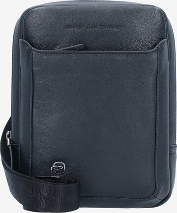 Piquadro Crossbody Bag in Black: front