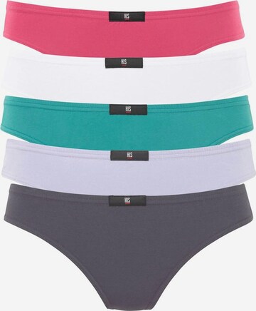 H.I.S Thong in Mixed colors: front