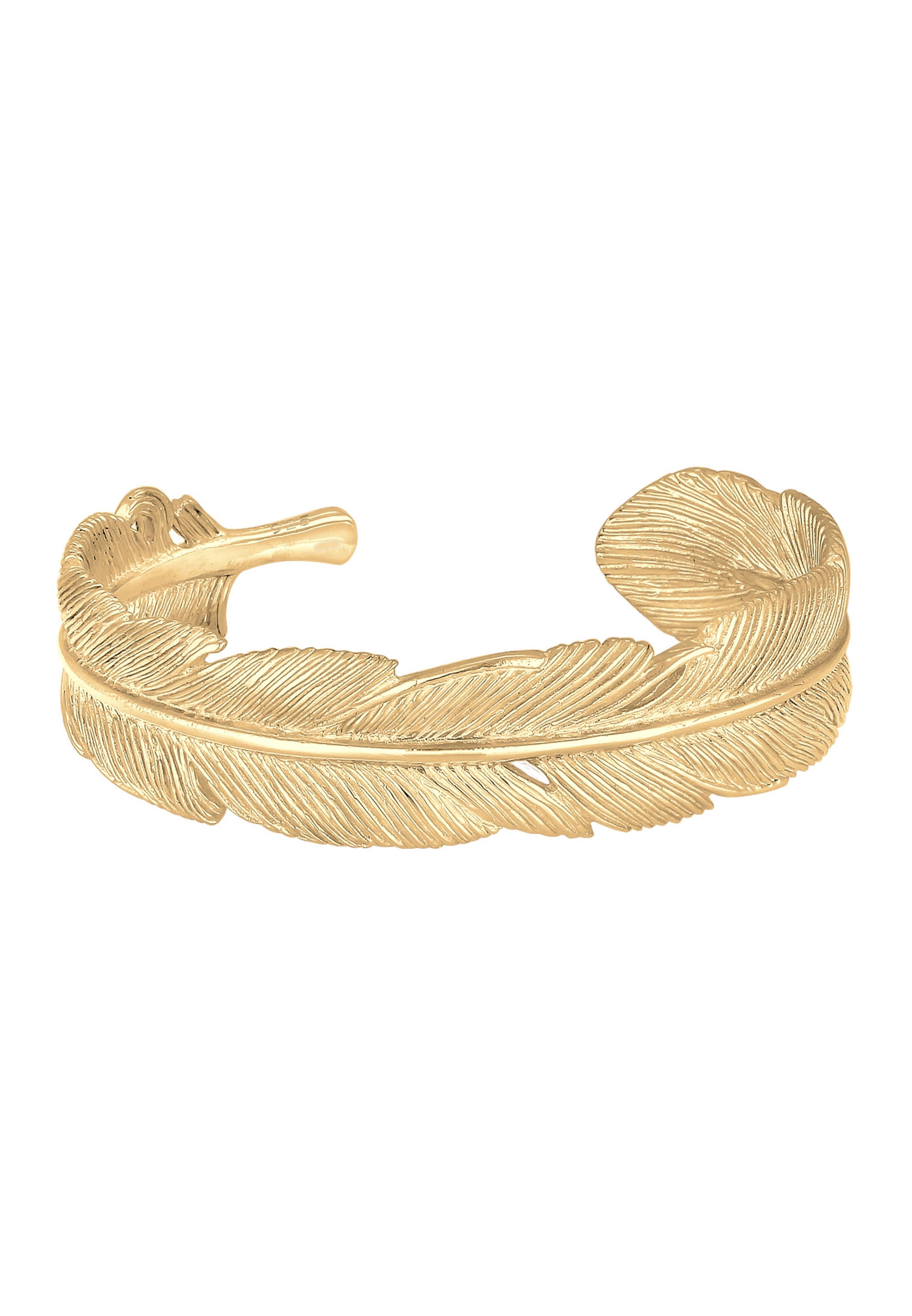ELLI PREMIUM Armband in Gold: Vorderseite