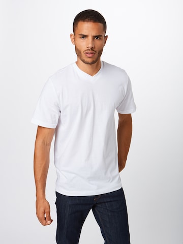 T-Shirt SCHIESSER en blanc : devant