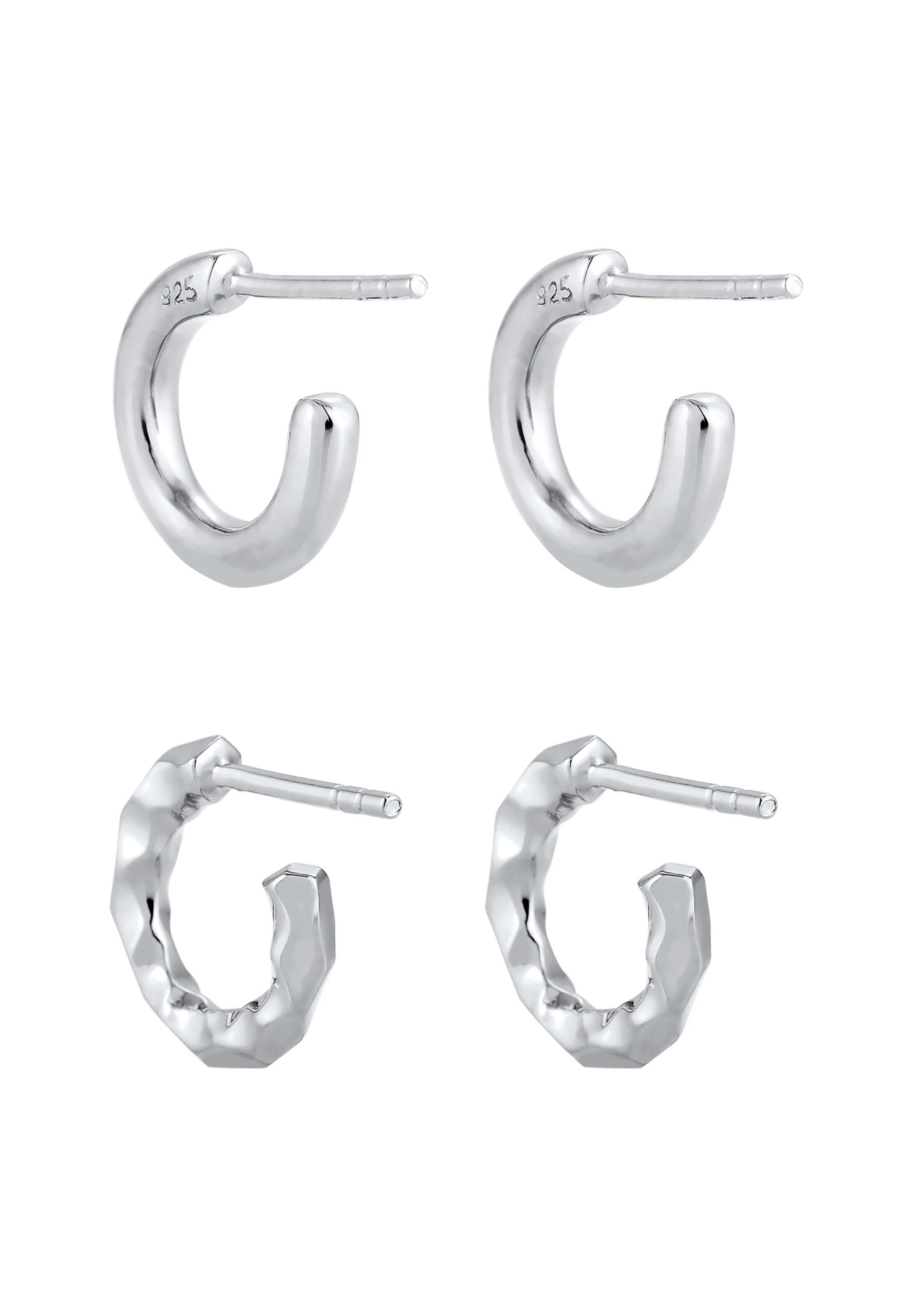 sidabrinė ELLI Auskarai