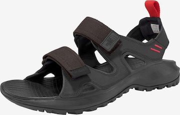 THE NORTH FACE Sandalen 'Hedgehog' in Zwart: voorkant