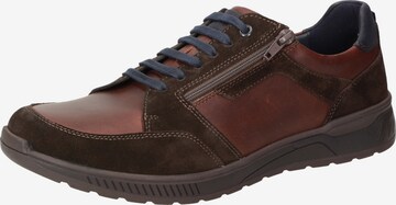 SIOUX Sneaker 'Hensley-704-J' in Braun: predná strana