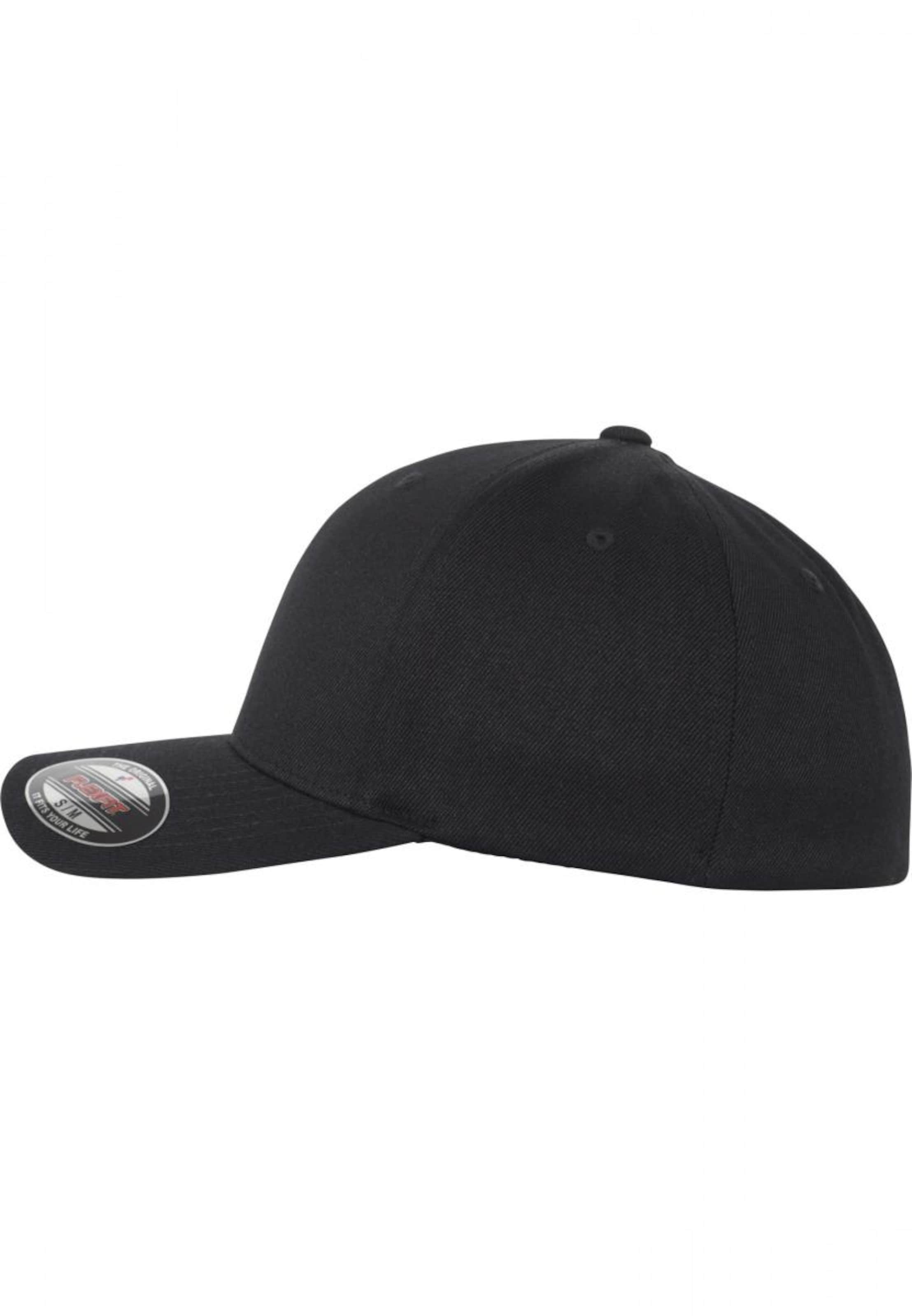 Flexfit Cap 'Wool Blend' in Schwarz