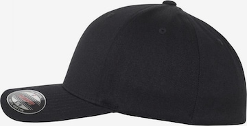 Flexfit Cap 'Wool Blend' in Schwarz