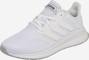 ADIDAS PERFORMANCE Athletic Shoes 'Runfalcon' in White: front