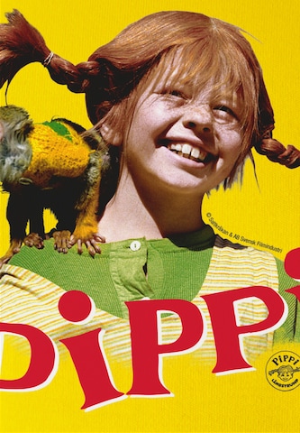 LOGOSHIRT T-Shirt "Pippi Langstrumpf" in Gelb