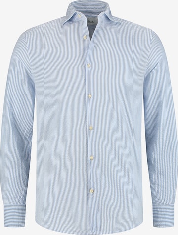 Shiwi Regular fit Overhemd in Blauw: voorkant