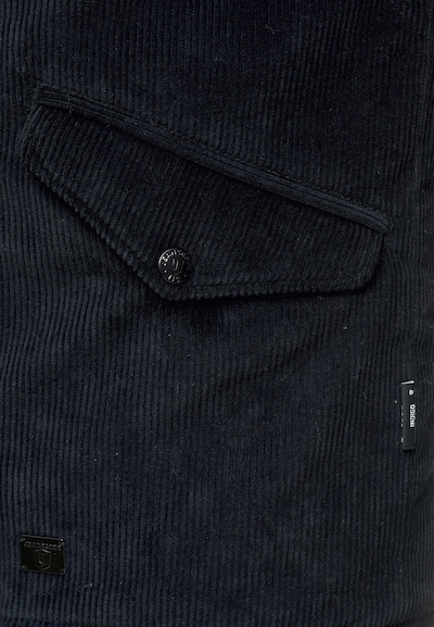 INDICODE JEANS Parka ' Dudley ' in schwarz, Produktansicht