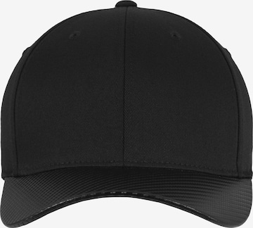Cappello da baseball 'Carbon' di Flexfit in nero
