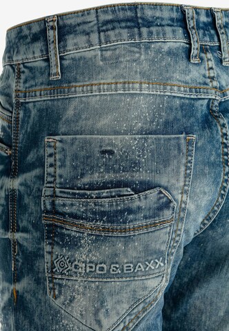 CIPO & BAXX Regular Jeanshose in Blau