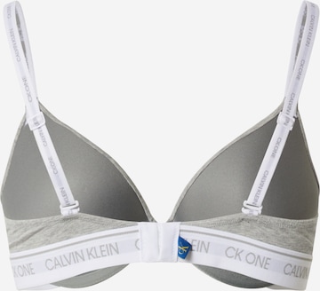 Calvin Klein Underwear BH 'LIGHTLY LINED DEMI' in Grau