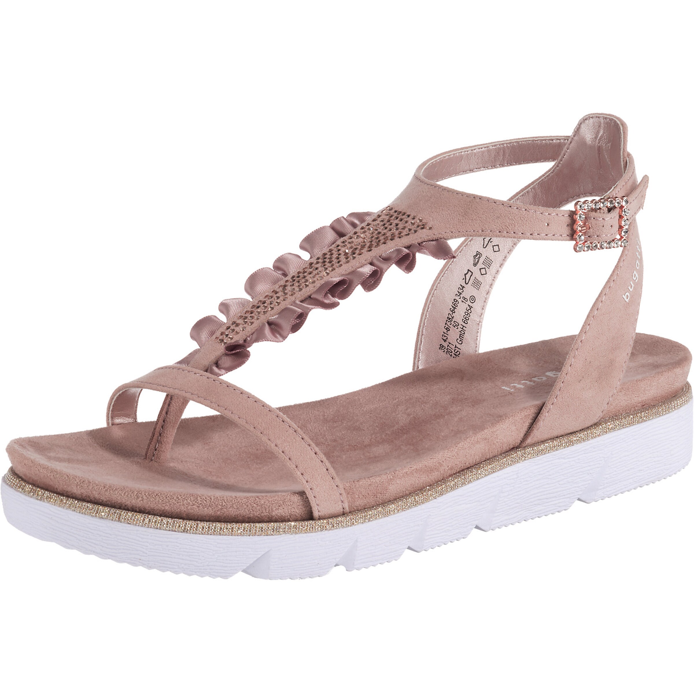 bugatti - Teenslipper 'Kiko' in de kleur Rosé