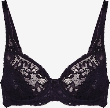 TRIUMPH Push-up Melltartó 'Amourette Charm W' - fekete: elől