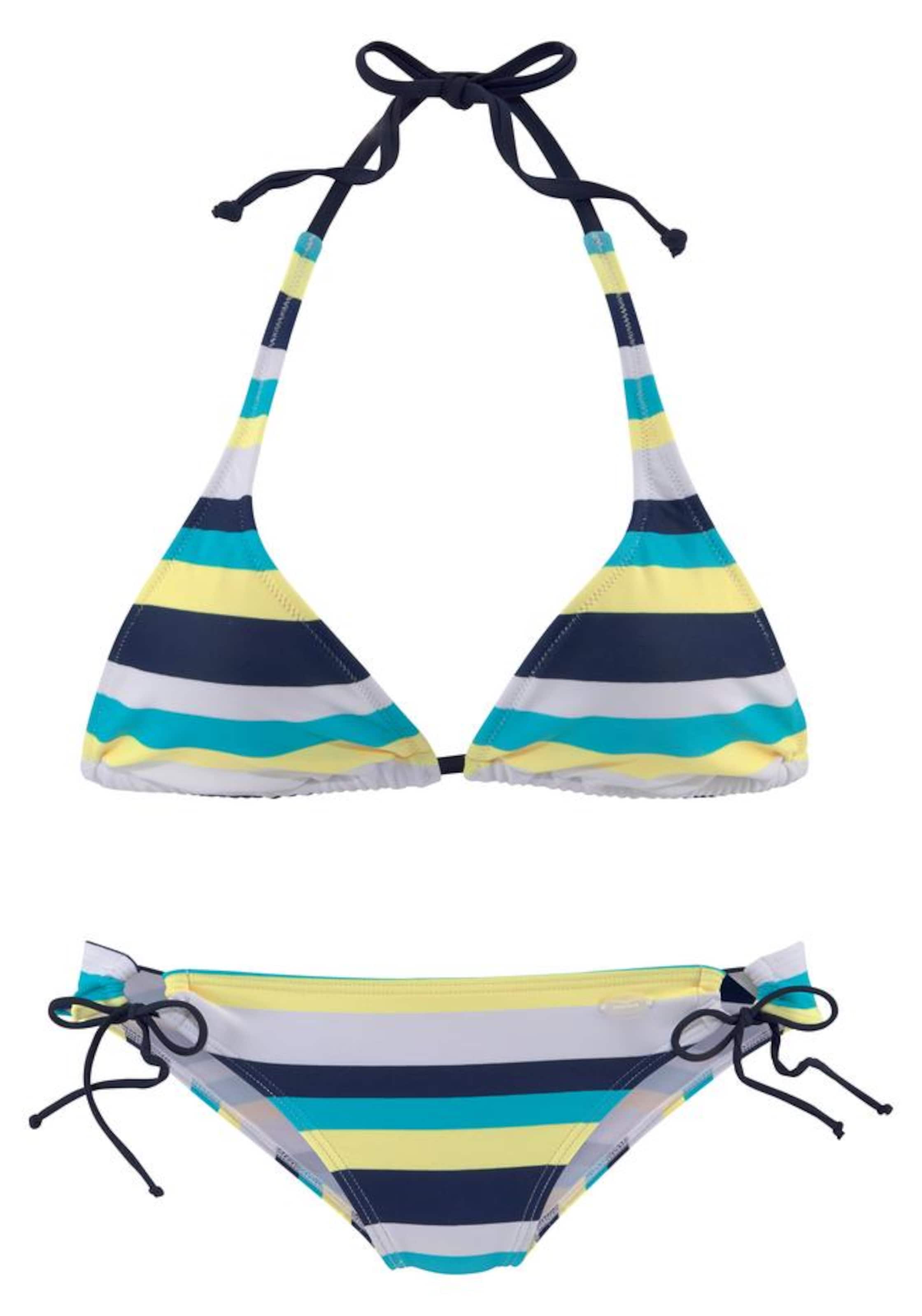 VENICE BEACH Triangel Bikini in Blau: Vorderseite