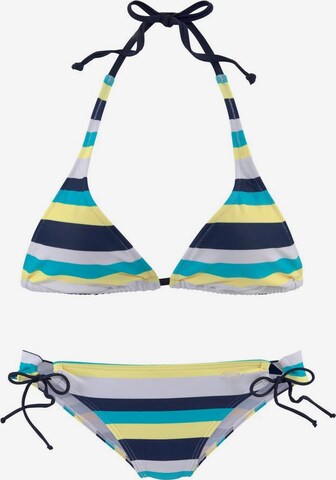 VENICE BEACH Triangel Bikini in Blauw: voorkant