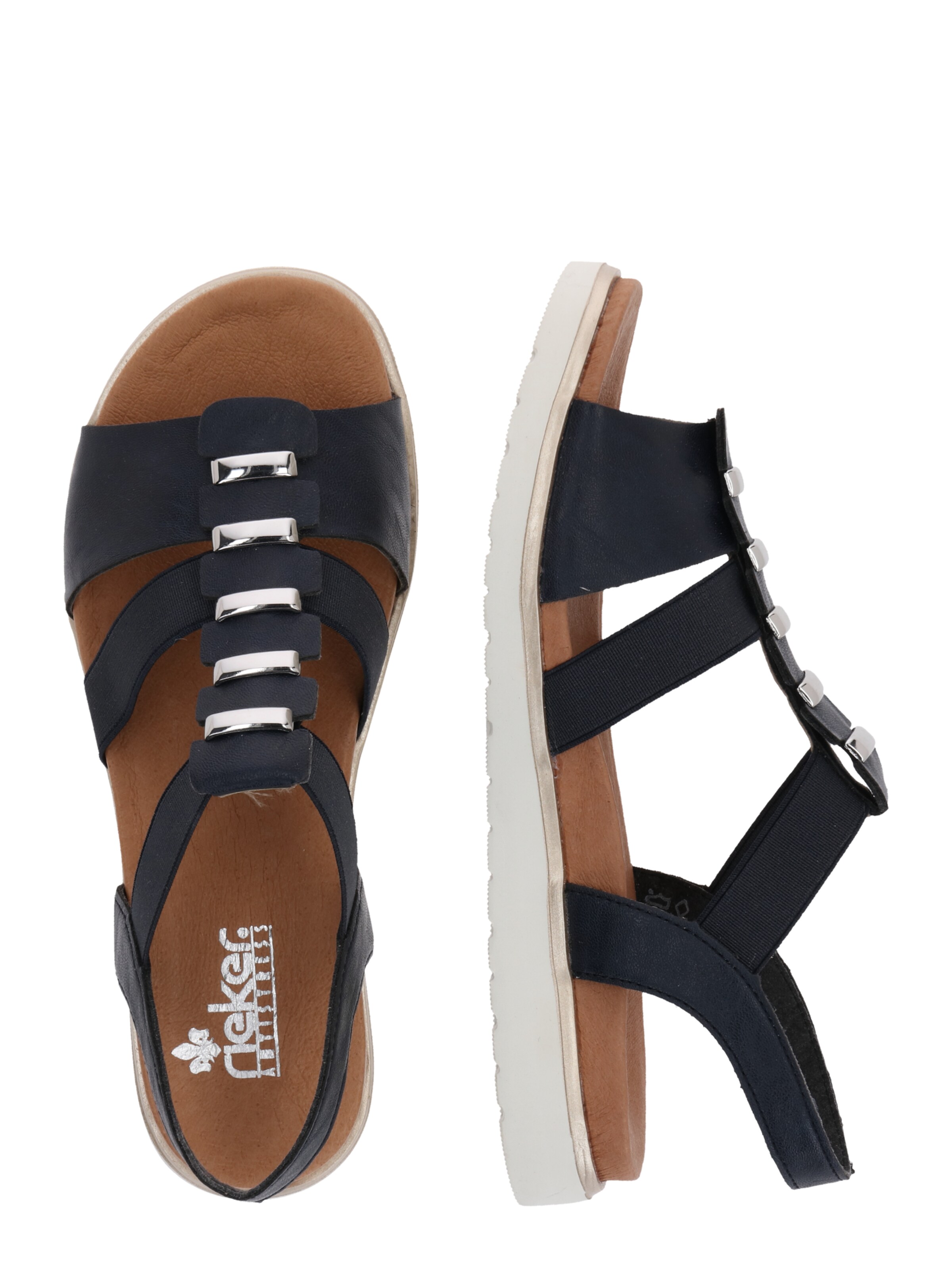 Sandales Rieker en bleu