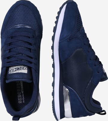 SKECHERS - Sapatilhas baixas 'Gold'n Gurl' em azul: lateral