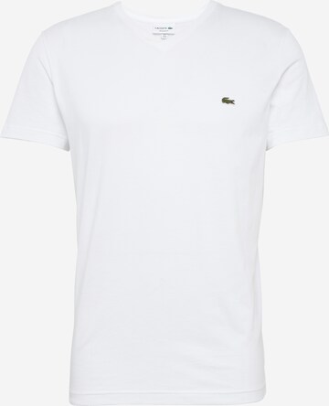 LACOSTE - Camisa em branco: frente