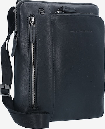 Piquadro Crossbody Bag 'Black square' in Black