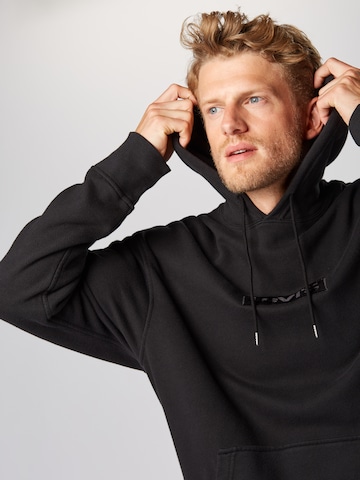melns LEVI'S ® Sportisks džemperis 'OVERSIZED GRAPHIC'