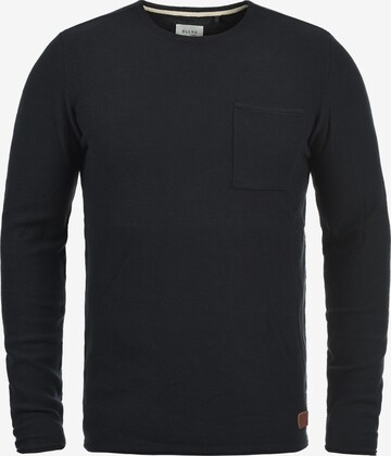 BLEND Sweatshirt 'Francisco' in Zwart: voorkant