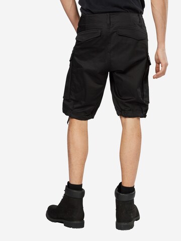 G-Star RAW Loosefit Shorts 'Rovic Relaxed' in Schwarz