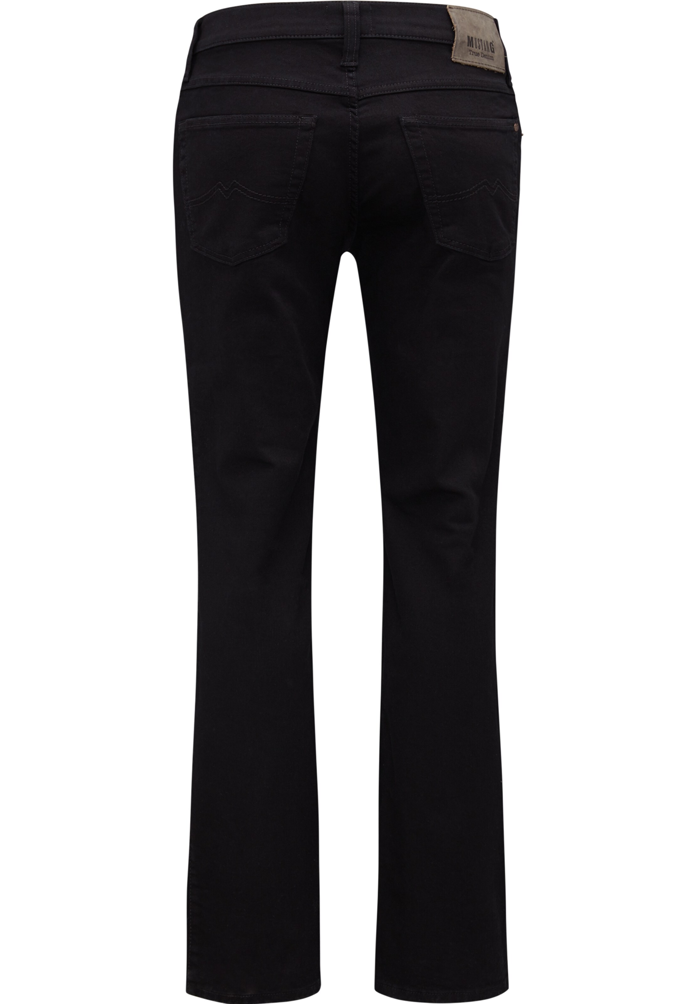 MUSTANG Normalny krój Jeansy 'Tramper' w kolorze czarny
