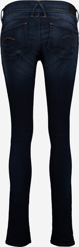 G-Star RAW Skinny Jeans 'Lynn Mid Skinny' in Blauw: terug