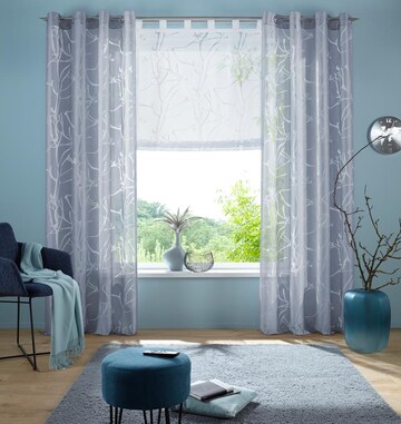 MY HOME Curtains & Drapes in Grey: front