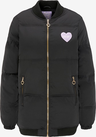 MYMO Winter Jacket in Black: front