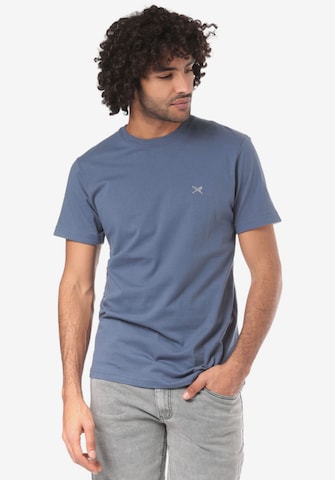 T-Shirt 'Turn Up' Iriedaily en bleu : devant