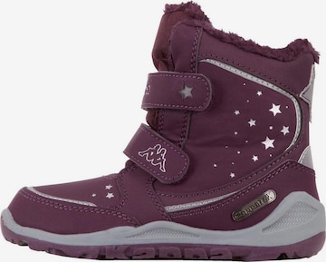 KAPPA Snow Boots in Purple: front