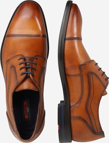 LLOYD Lace-Up Shoes 'Darton' in Brown: side